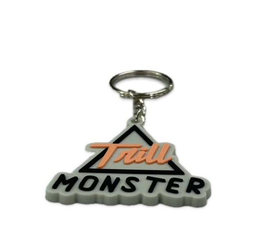 Trill Monster Classic Logo Rubber Key Chain